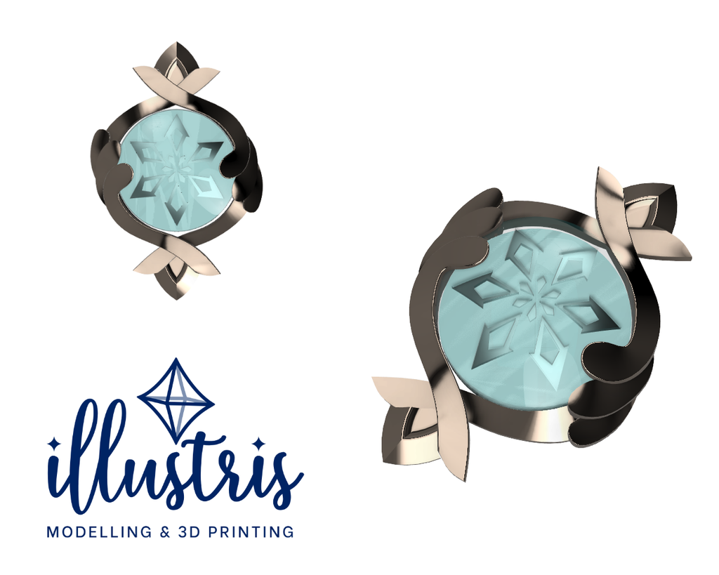 FONTAINE Colour Shift Vision Amulet 3D PRINTED Kit [Genshin Impact] Illustris Models
