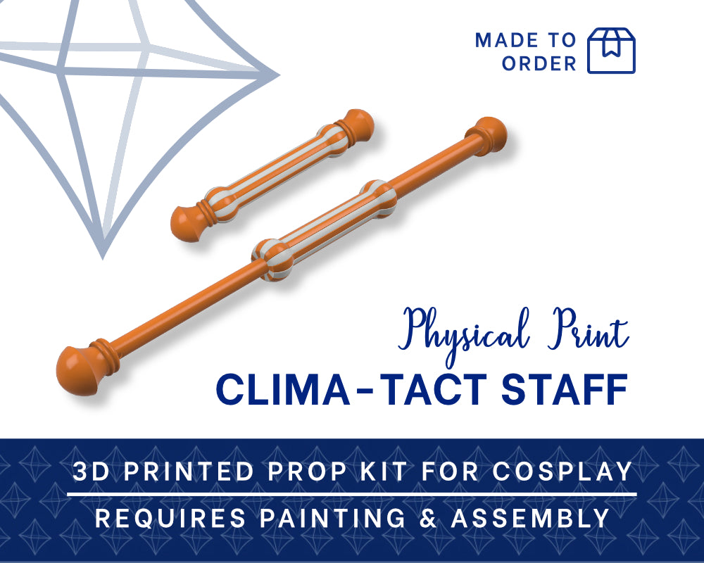 NAMI Clima-TACT Staff Expandable 3D PRINTED KIT [One Piece] Illustris Models