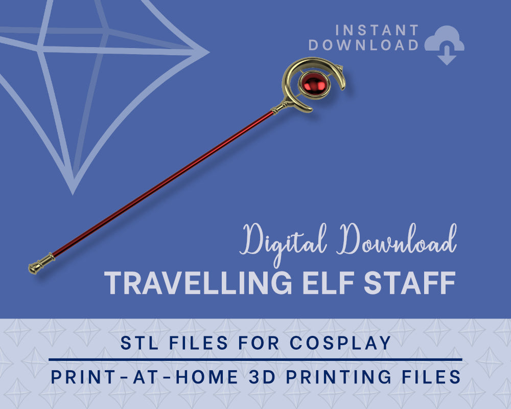 Travelling Elf Staff - STL Files Illustris Models