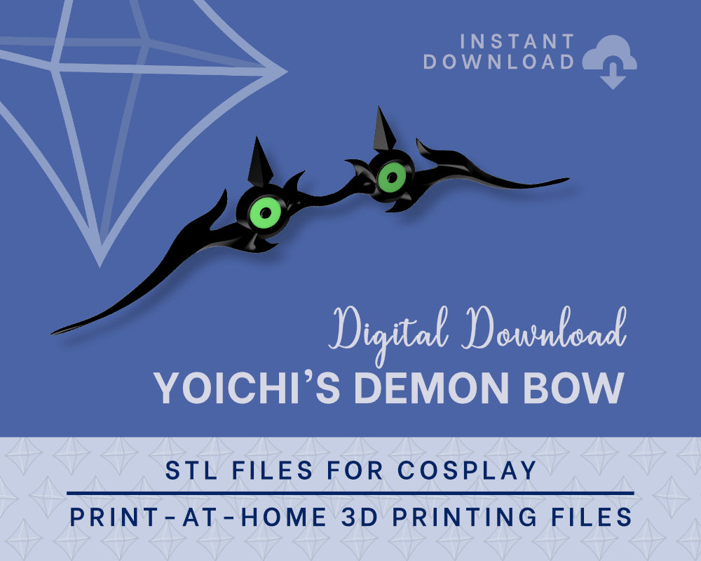 YOICHI Demon Bow STL FILES [Seraph of the End] Illustris Models