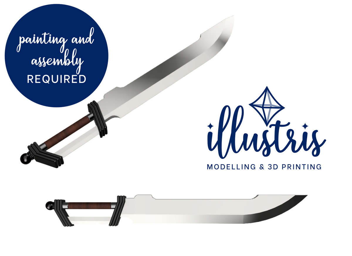 LAPIS Iron Blade 3D Printed Kit [Fire Emblem Engage] Illustris Models