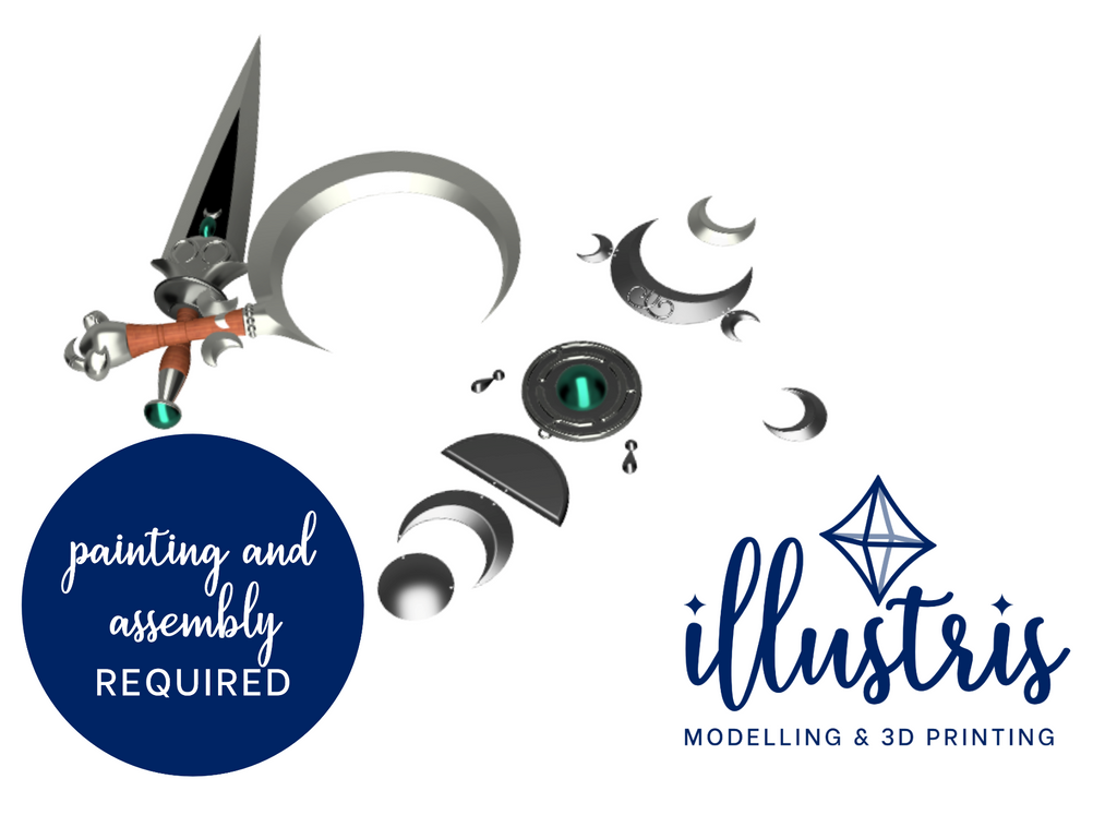 MELINOE Bundle 3D PRINTED KIT [Hades] Illustris Models & 3D Printing