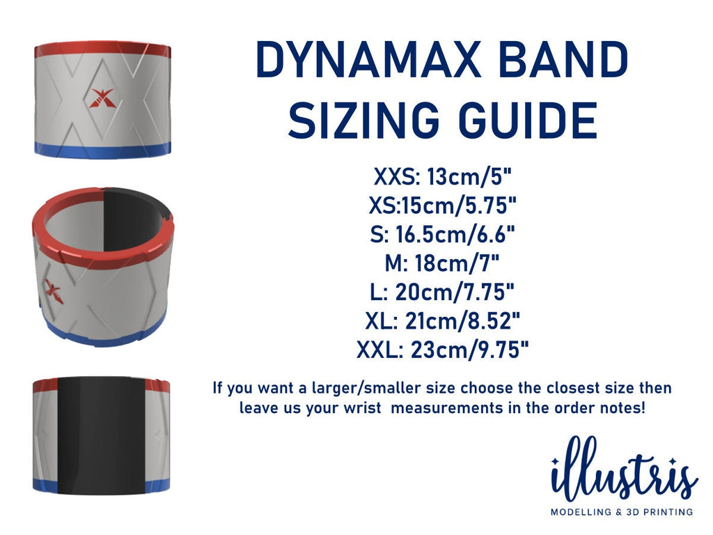 GYM LEADER Dynamax Band 3D Printed Kit [Pokemon Sword/Shield] illustrismodels