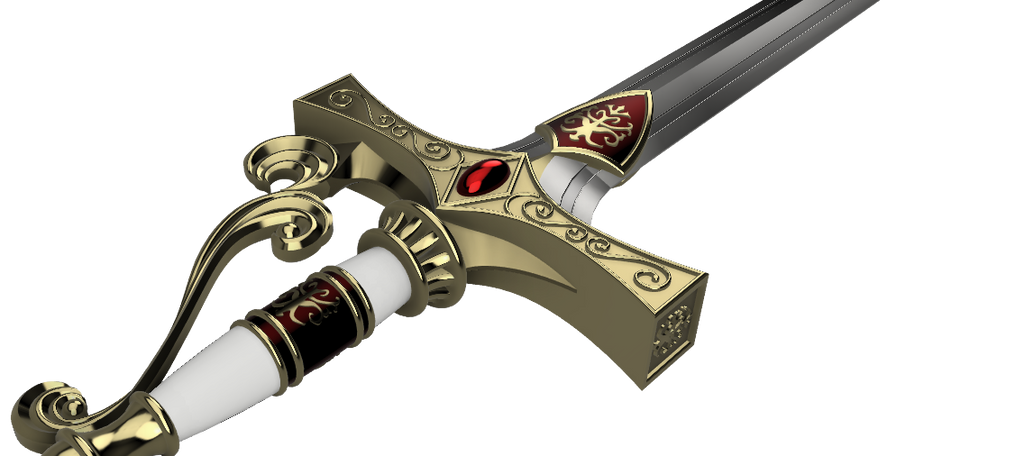 CELICA Beloved Zofia Sword STL FILES [Fire Emblem: Echoes] Illustris Models & 3D Printing