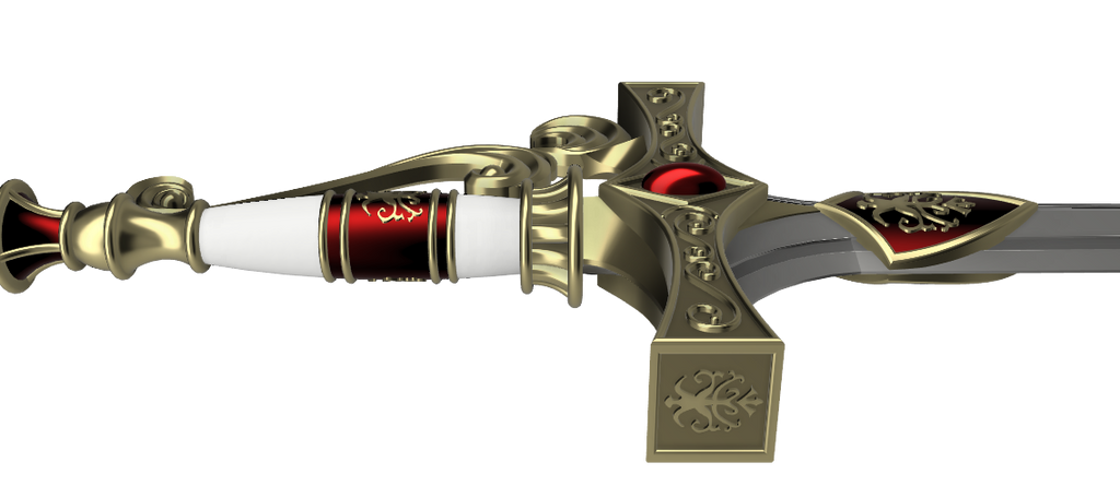 CELICA Beloved Zofia Sword STL FILES [Fire Emblem: Echoes] Illustris Models & 3D Printing