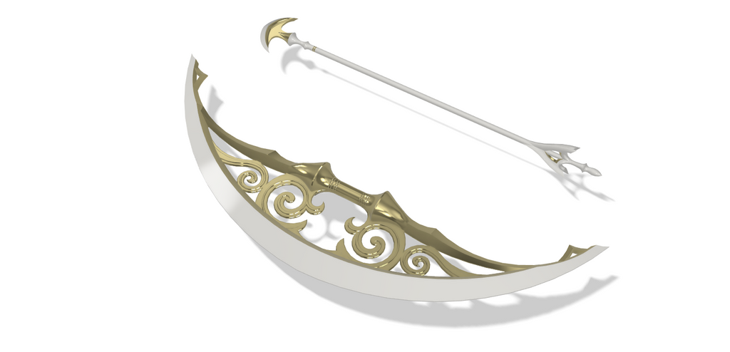 LINK Bow of Light STL FILES [Legend of Zelda: Breath of the Wild] illustrismodels