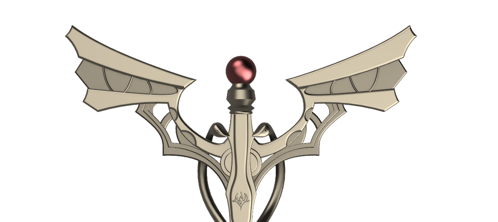 FLAYN Caduceus Staff STL FILES [Fire Emblem Three Houses] illustrismodels