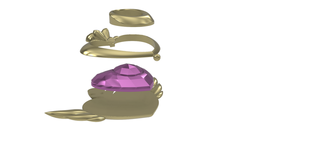 Sailor Moon's Crisis Moon Compact 3D Printed Kit - Sailor Moon Cosplay Accessory Illustris Models & 3D Printing