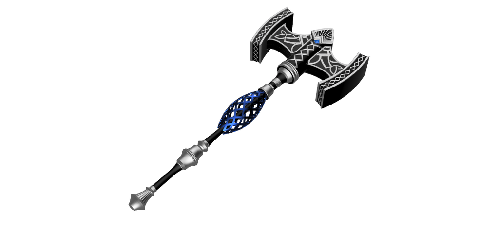 GAIA Hammer STL FILES [Final Fantasy xiv] illustrismodels