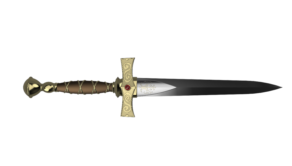 CELICA Golden Dagger STL Files [Fire Emblem: Echoes] illustrismodels