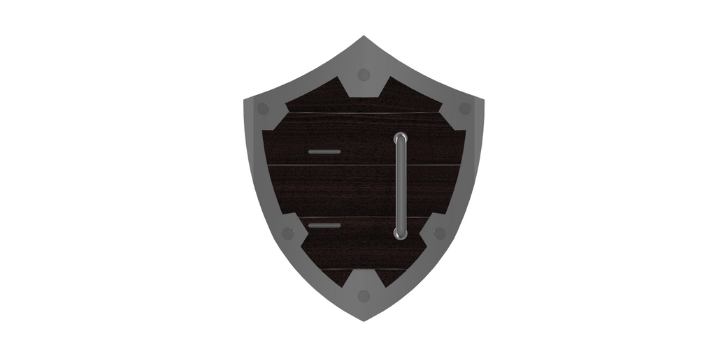 LINK Hylian Shield STL FILES [Legend of Zelda] illustrismodels