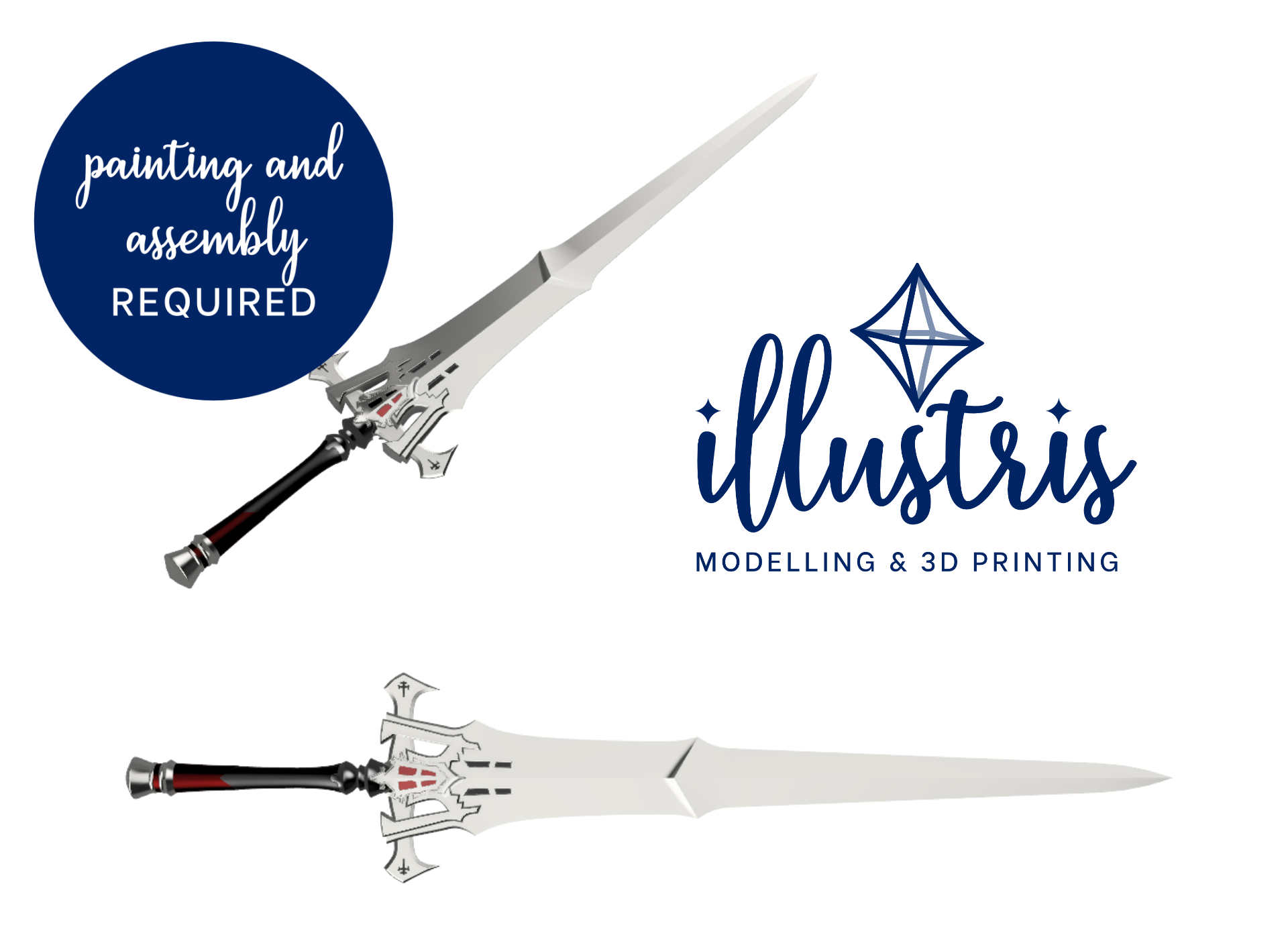 CLIVE Invictus 3D Printed Kit [Final Fantasy XVI] – Illustris Models