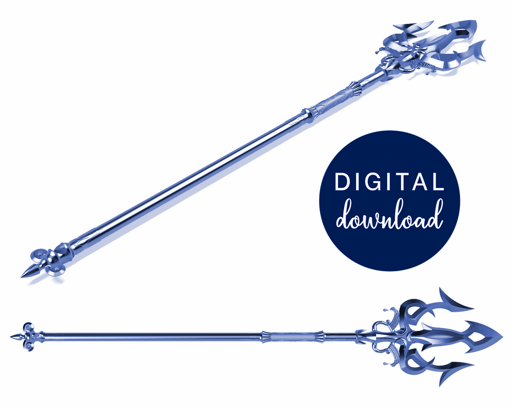 MIPHA Lightscale Trident STL FILES [Legend of Zelda: Breath of the Wild] illustrismodels