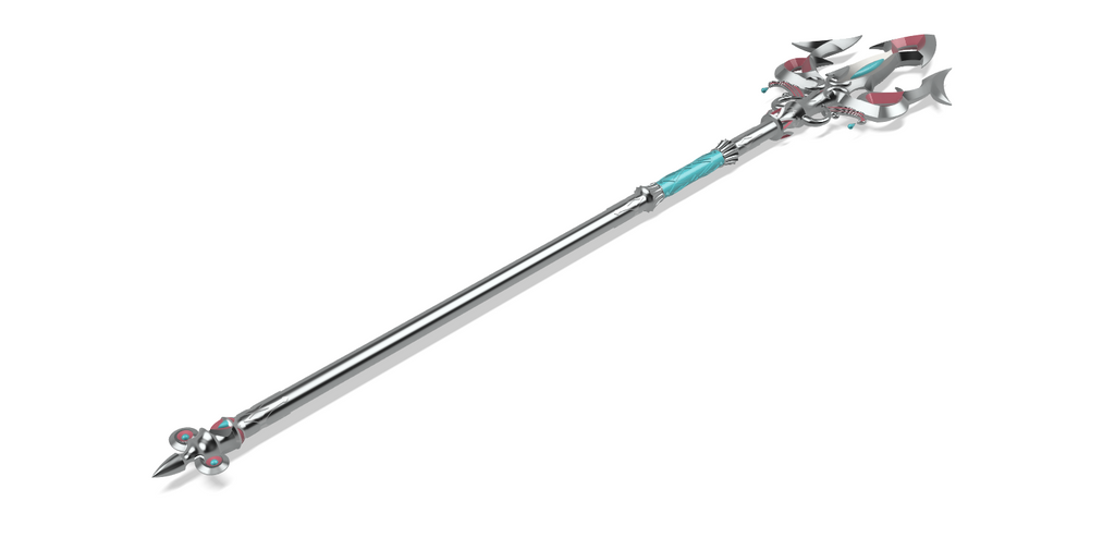 MIPHA Lightscale Trident STL FILES [Legend of Zelda: Breath of the Wild] illustrismodels