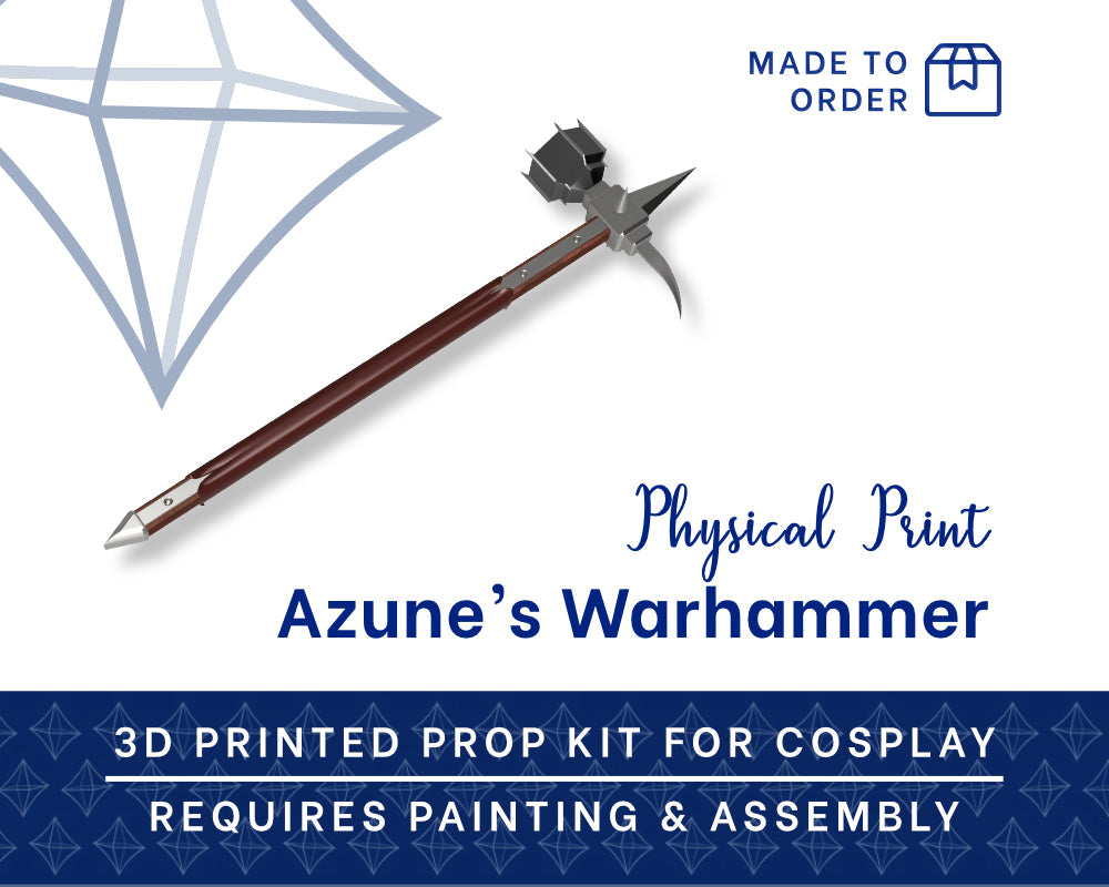 Paladin Hammer 3D Printed Kit - CR Cosplay Prop Illustris Models