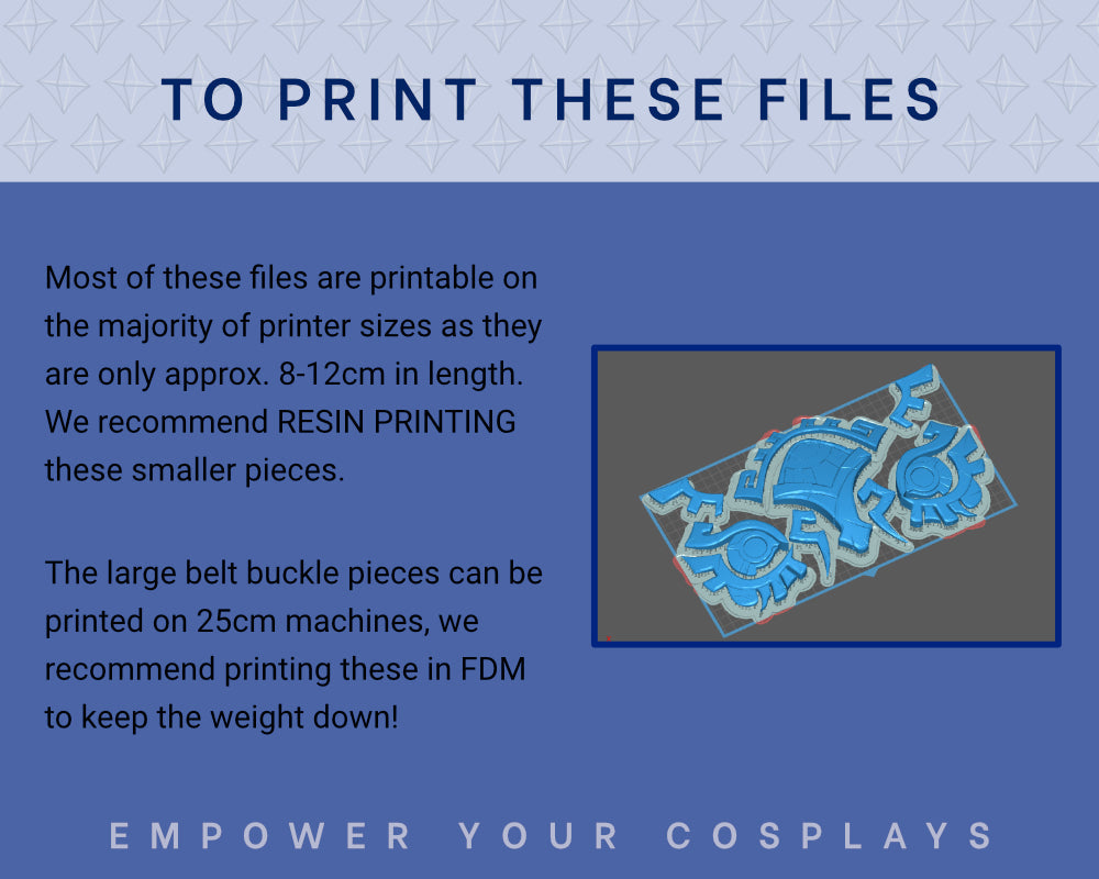 Atreus Accessory Kit STL Files - God Of War Ragnarok Cosplay Accessory (Digital Download) Illustris Models & 3D Printing