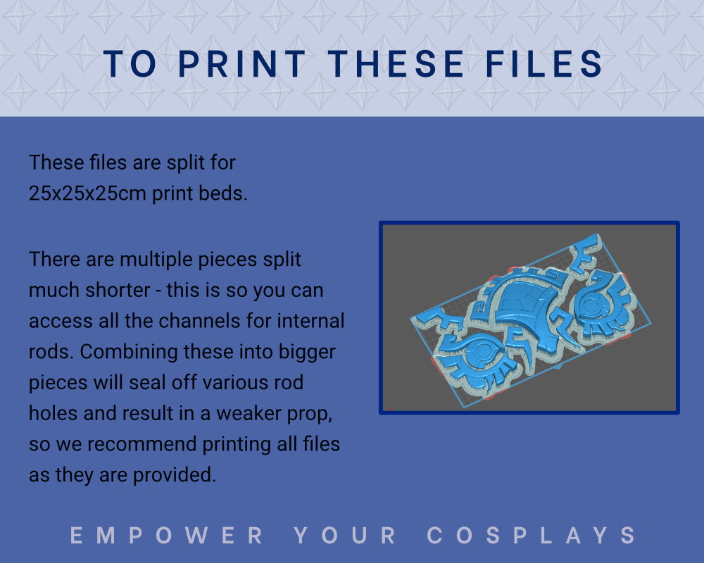 Melinoe Descura Witch's Staff STL Files - Hades II Cosplay Prop (Digital Download) Illustris Models