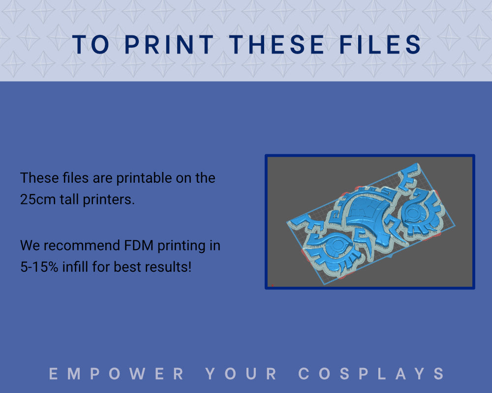 Paladin Hammer STL Files - CR Cosplay Prop (Digital Download) Illustris Models & 3D Printing