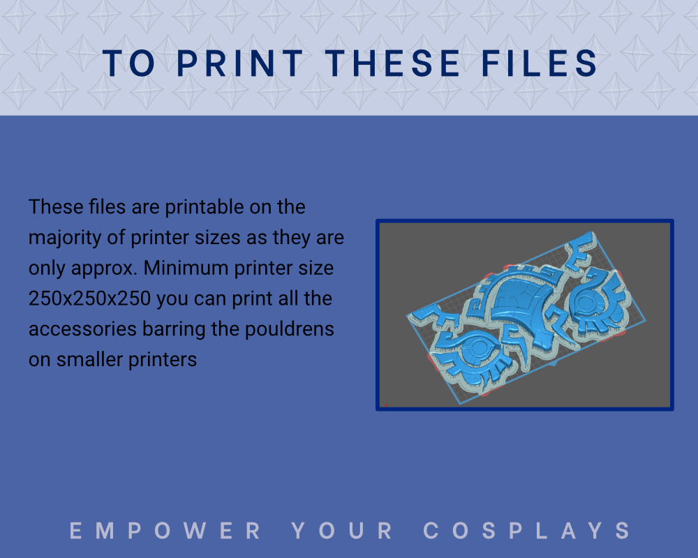 ZELDA Accessory Kit STL FILES [The Legend of Zelda: Ocarina of Time] illustrismodels