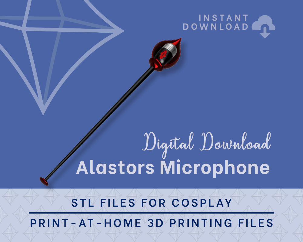 ALASTOR Microphone STL FILES [Hasbin Hotel] Illustris Models