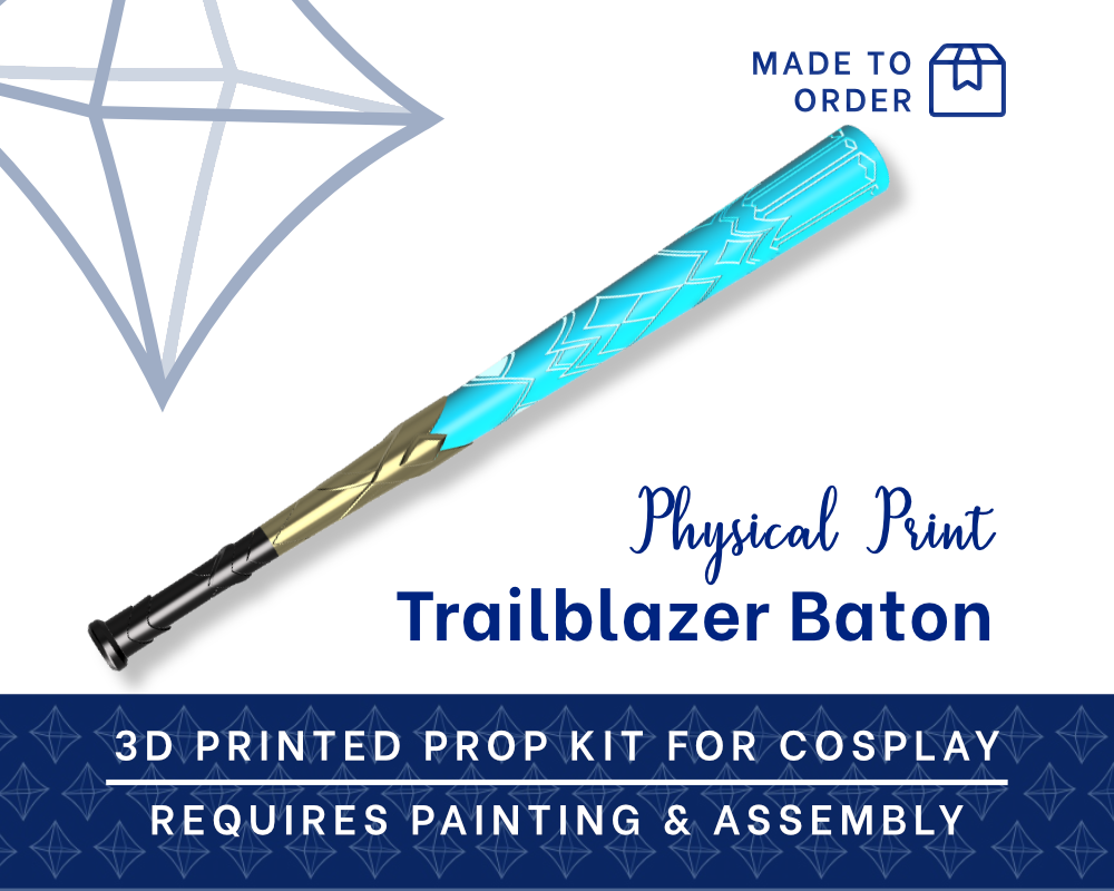 TRAILBLAZER Baton 3D Printed Kit [Honkai: Star Rail] Illustris Models