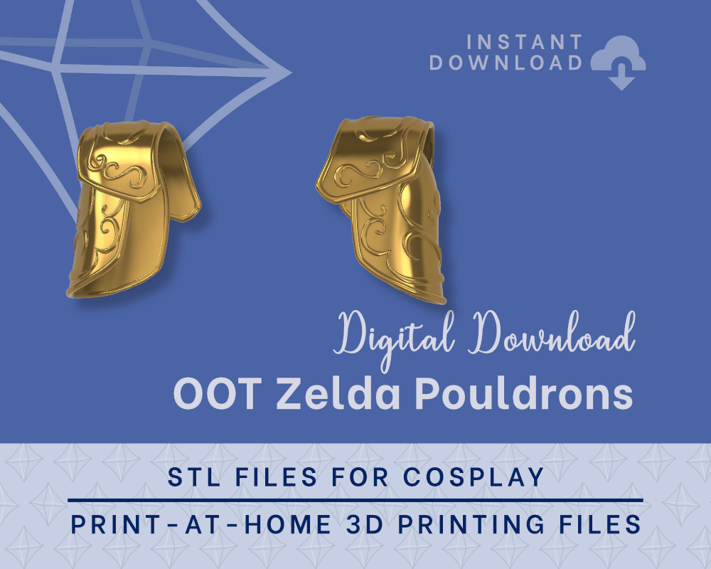 ZELDA Accessory Kit STL FILES [The Legend of Zelda: Ocarina of Time] illustrismodels