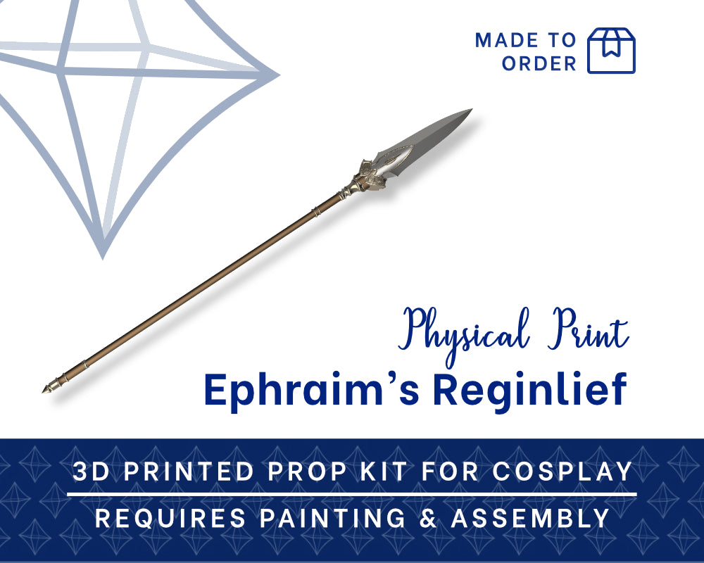 EPHRAIM Reginlief 3D Printed Kit [Fire Emblem: Heroes] Cosplay Prop Illustris Models & 3D Printing