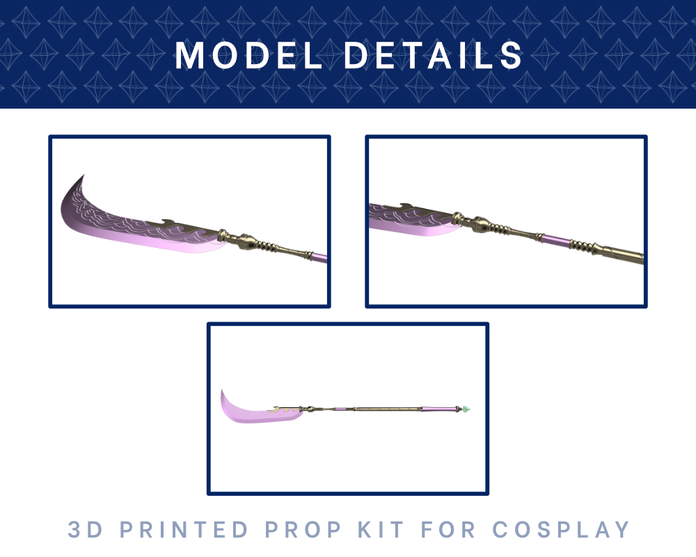 MIRA Gok-Do 3D PRINTED KIT [Kpop Demon Hunters] | Cosplay Prop Kit Illustris Models