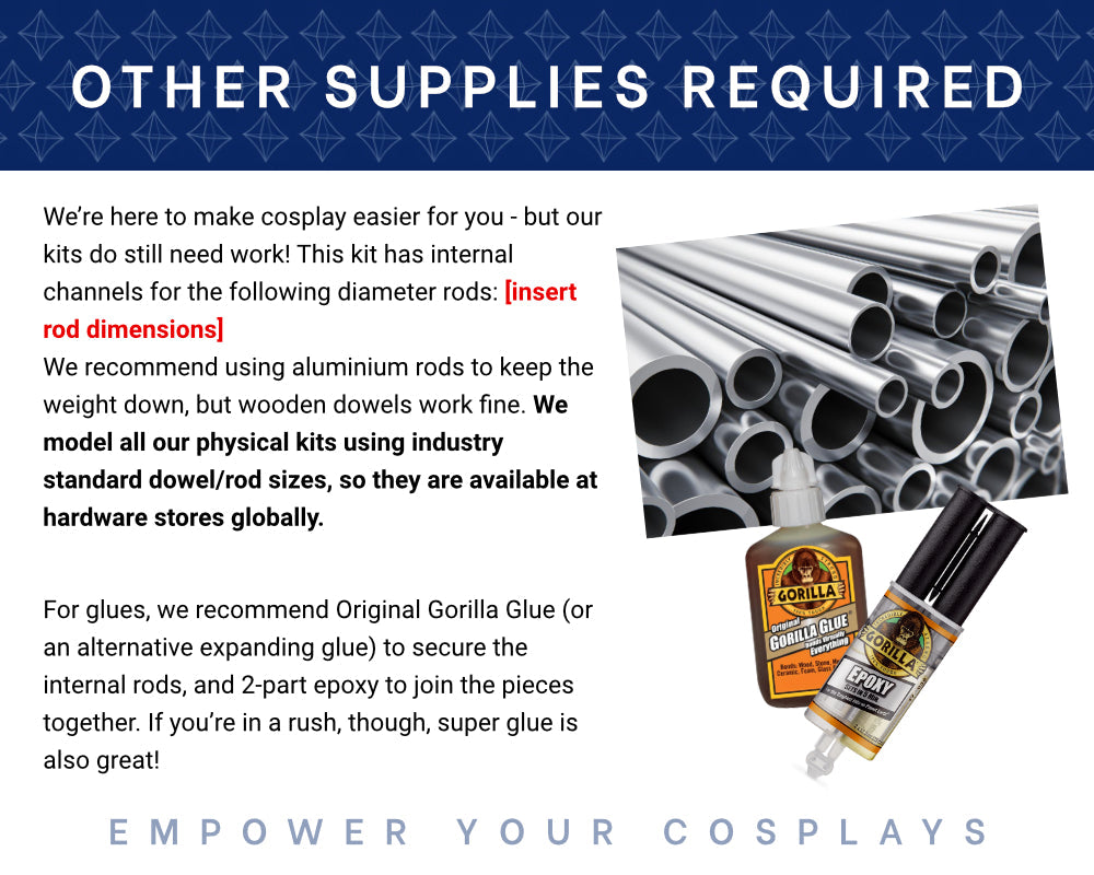 Aerith Neckless Charm 3D Printed Kit - Final Fantasy 7 Cosplay Accessory Illustris Models & 3D Printing