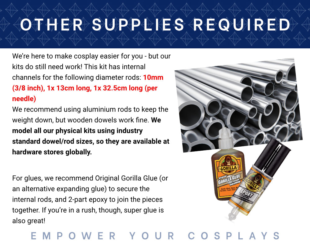 Thimble Accessories & Needles 3D Printed Kit - Critical Role Campaign 4 Cosplay Accessory Illustris Models & 3D Printing