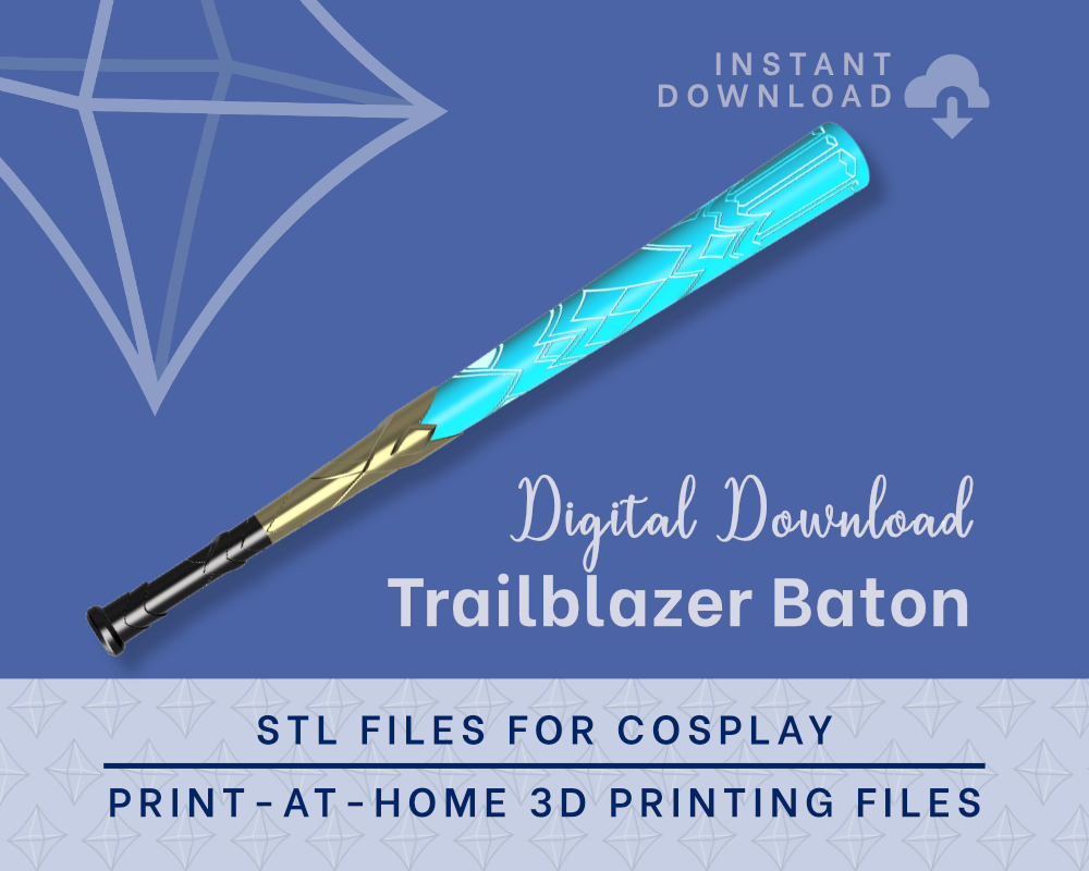 TRAILBLAZER Baton STL FILES [Honkai: Star Rail] Illustris Models