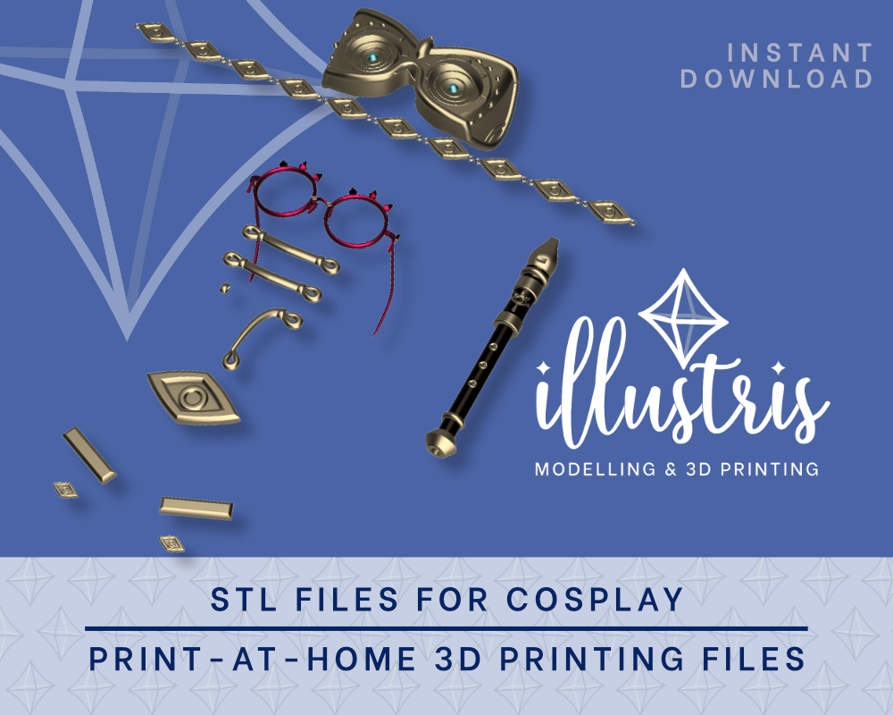 PURAH Accessories STL FILES [Legend of Zelda: Tears of the Kingdom] Illustris Models & 3D Printing