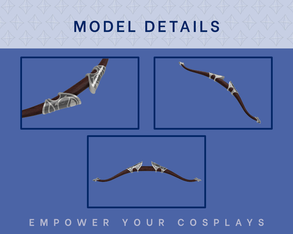 LINK Traveler's Bow STL FILES [Legend of Zelda: Breath of the Wild] illustrismodels