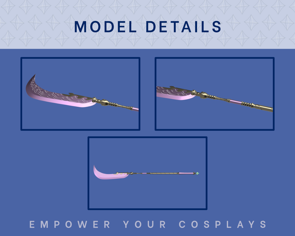 MIRA Weapon Gok-Do STL FILES [Kpop Demon Hunters] | 3D Print Files | Instant Download| Cosplay Prop Illustris Models