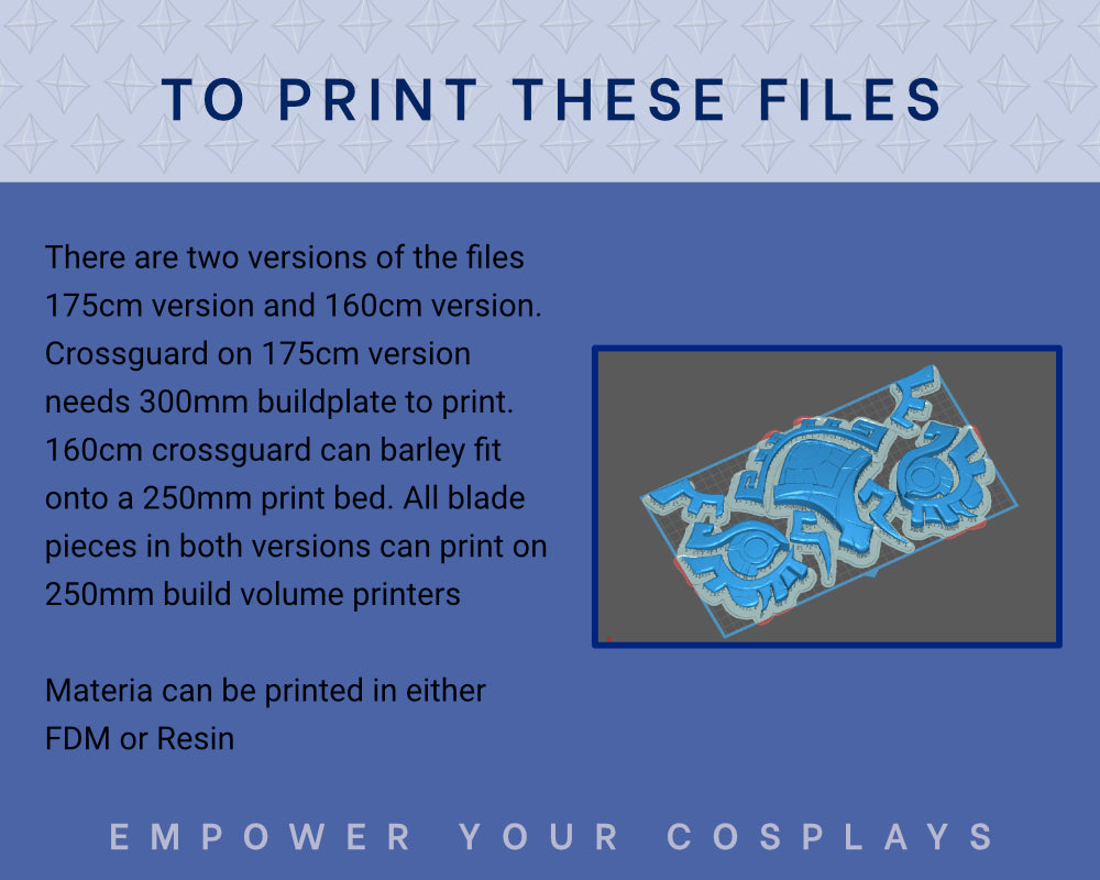 CLOUD Buster Sword STL FILES [Final Fantasy 7 Remake] Illustris Models & 3D Printing