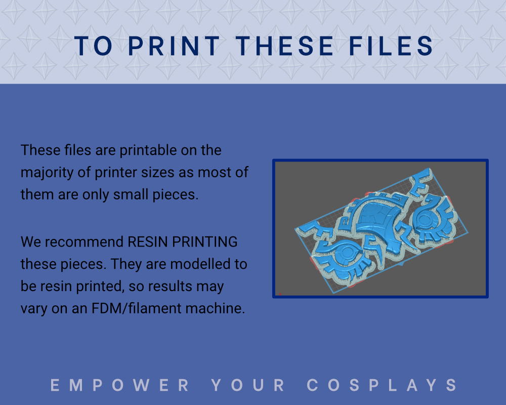 LINK Frostbite Set Tabard STL FILES [Legend of Zelda: Tears of the Kingdom] Illustris Models & 3D Printing