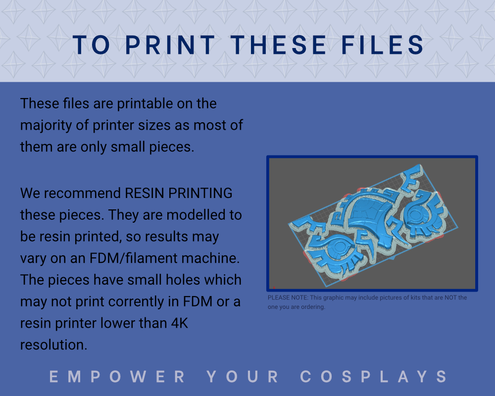 LINK Charged Set Tabard STL FILES [Legend of Zelda: Tears of the Kingdom] Illustris Models & 3D Printing