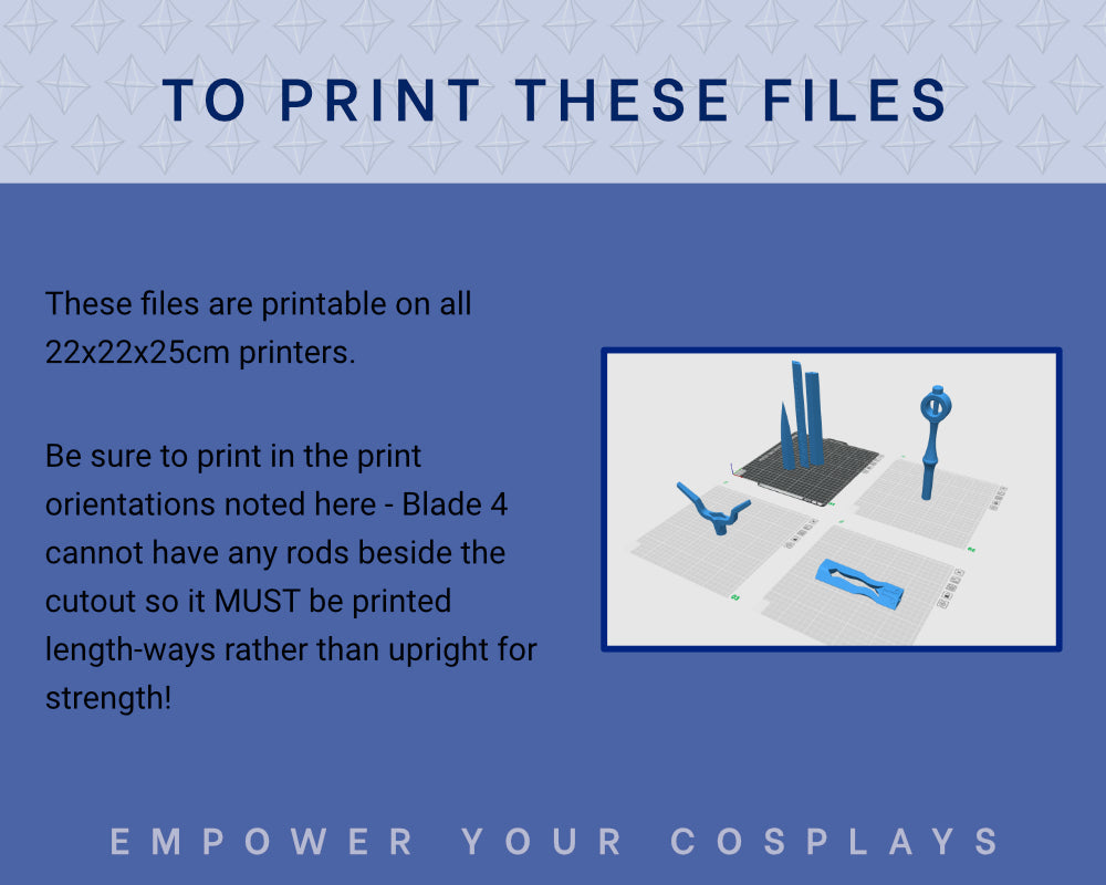 Ciri Sword STL Files - Witcher 3 Cosplay Prop (Digital Download) Illustris Models & 3D Printing