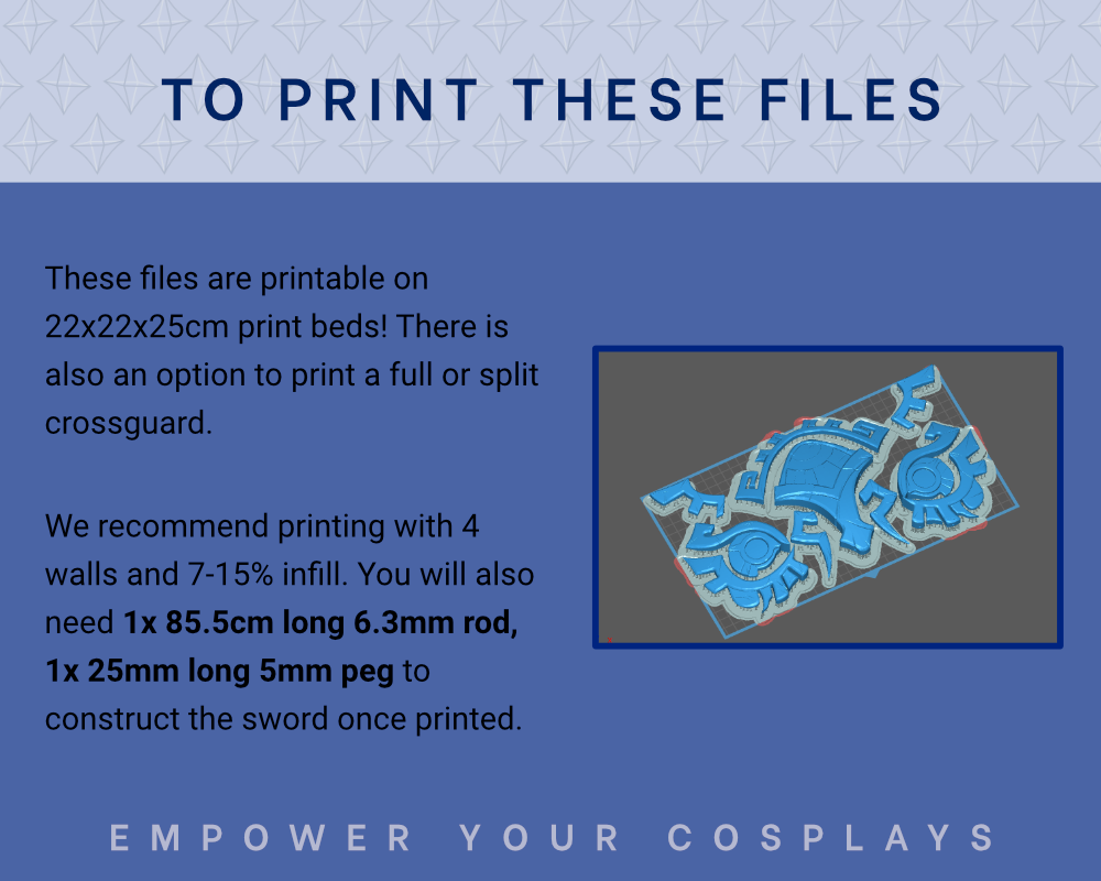 BENEDIKTA Sword STL Files [Final Fantasy XVI] Illustris Models & 3D Printing