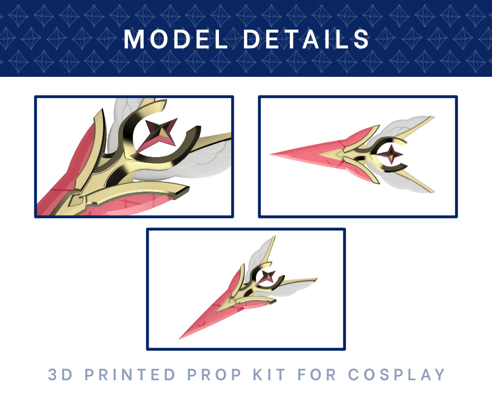 KAI'SA Star Guardian Knives 3D PRINTED Kit [League of Legends] Illustris Models
