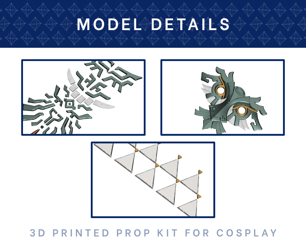 LINK Ember Set Tabard Resin 3D PRINTED KIT [Legend of Zelda: Tears of the Kingdom] Illustris Models & 3D Printing