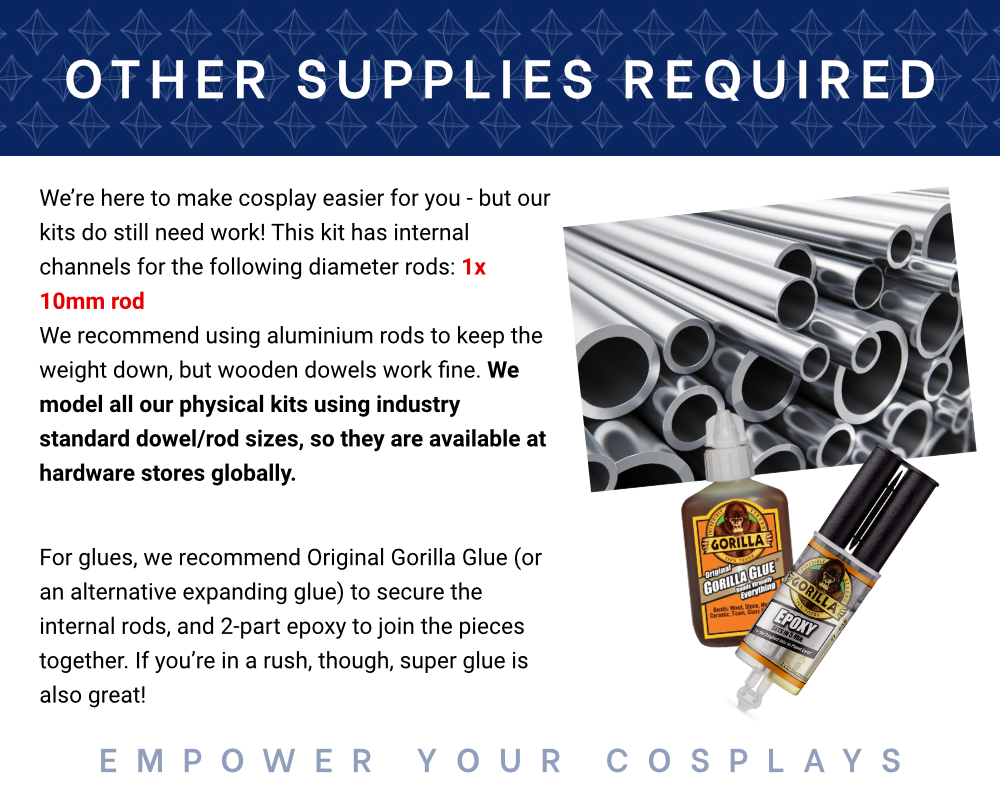 Sailor Moon Kaleiodscope 3D Printed Kit - Sailor Moon Crystal Cosplay Prop Illustris Models & 3D Printing