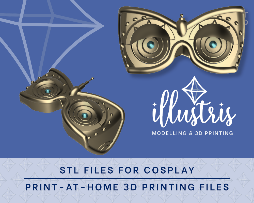 Copy of PURAH Goggles 3D PRINTED KIT (Legend of Zelda: Tears of the Kingdom) Illustris Models & 3D Printing