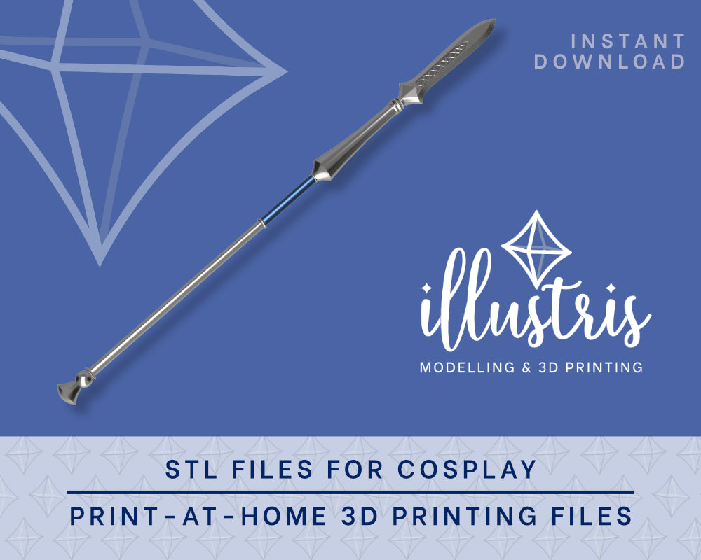 DIMITRI Silver Lance STL FILES [Fire Emblem: Three Houses] Illustris Models