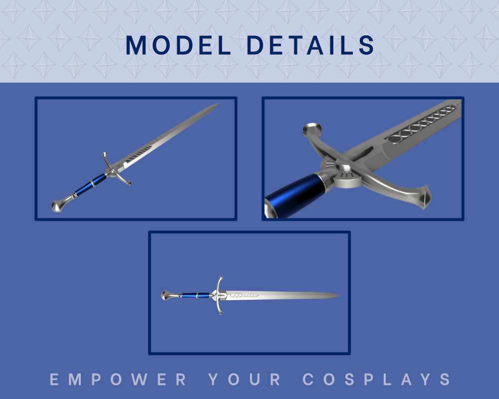 FELIX Silver Sword STL FILES [Fire Emblem: Three Houses] Illustris Models