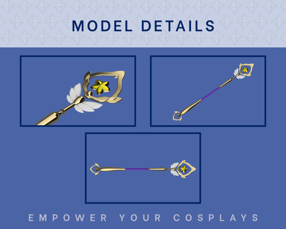 JANNA Star Guardian Staff STL FILES [League of Legends] Illustris Models