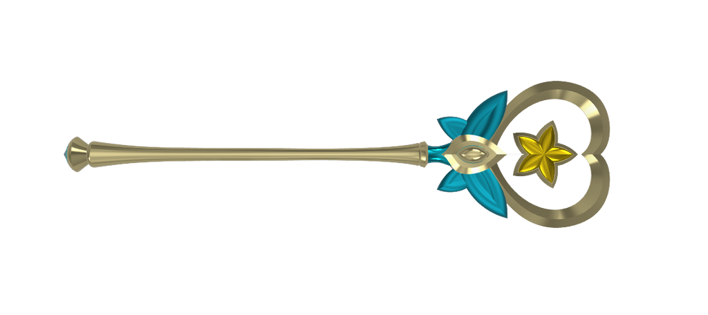 LULU Star Guardian Staff STL FILES [League of Legends] Illustris Models & 3D Printing