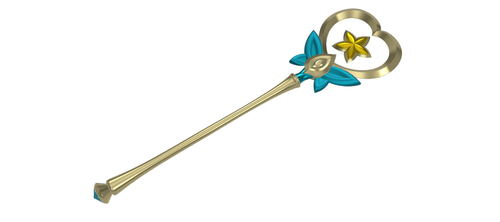 LULU Star Guardian Staff STL FILES [League of Legends] Illustris Models & 3D Printing