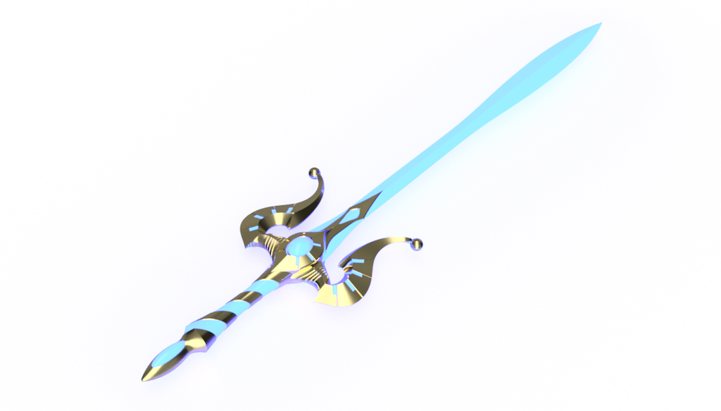 ENGAGE Marth Falchion STL FILES [Fire Emblem: Engage] Illustris Models