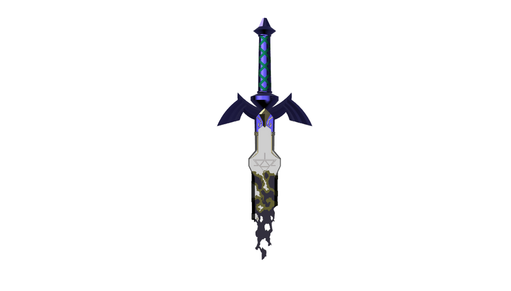 Decayed Master Sword STL FILES [The Legend of Zelda: Tears of the Kingdom] Illustris Models & 3D Printing